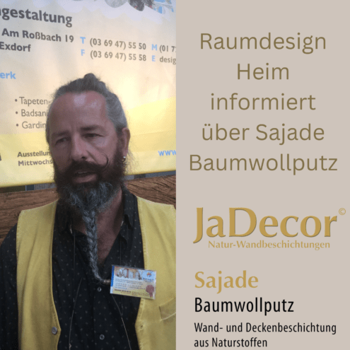 Messe Bauen Wohnen Energie in Suhl mit SaJade Baumwollputz 5 Raumdesign Heim Beitrag 1500 × 1500 px