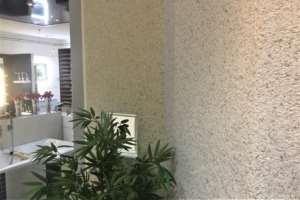 Flüssigtapete Sajade im Bad Baumwollputz Sajade im Bad