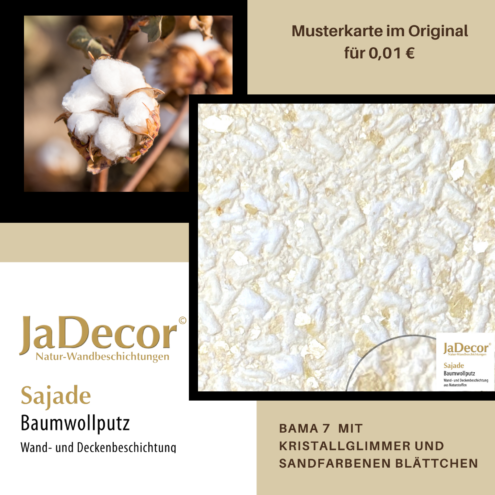 Flüssigtapete Sajade Bama 7 Baumwollputz Sajade Bama 7