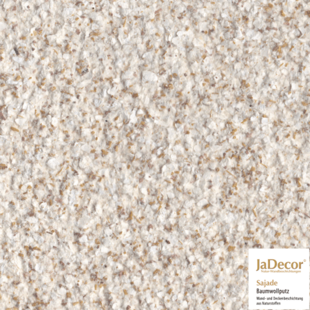 Baumwollputz SaJade Corinna 2 - Cremefarbenes Dekor 1 Baumwollputz SaJade Corinna 2