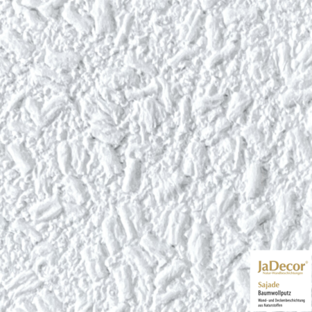 Baumwollputz Sajade Janina 11 - der Klassiker weiß 1 Baumwollputz SaJade Janina 11