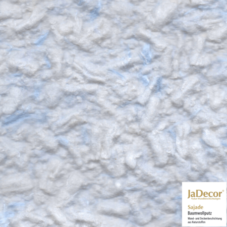 Baumwollputz SaJade Janina 5 - Blaues Dekor 1 Baumwollputz SaJade Janina 5