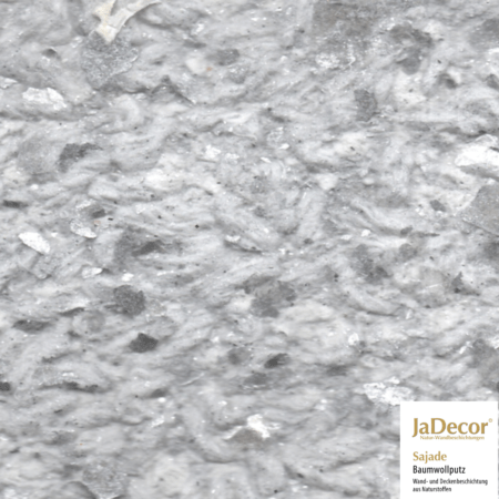 Baumwollputz SaJade Silvana 2 - Anthrazit 1 Baumwollputz SaJade Silvana 2